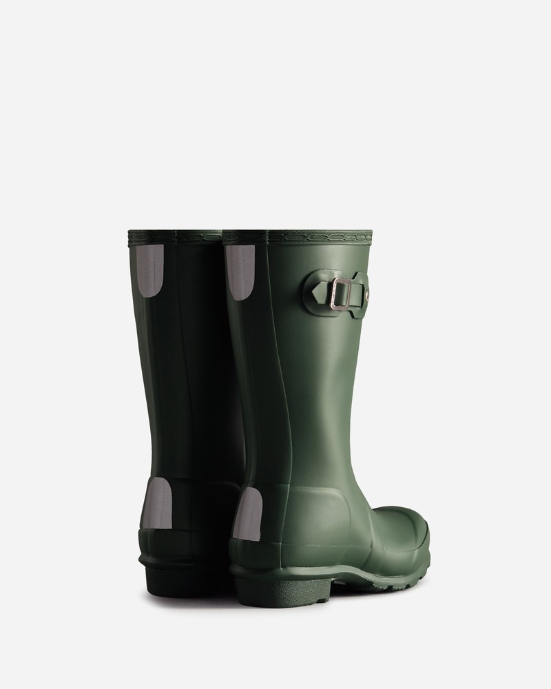 Botas Wellington Hunter Original Criança Verde Oliva | 362789942