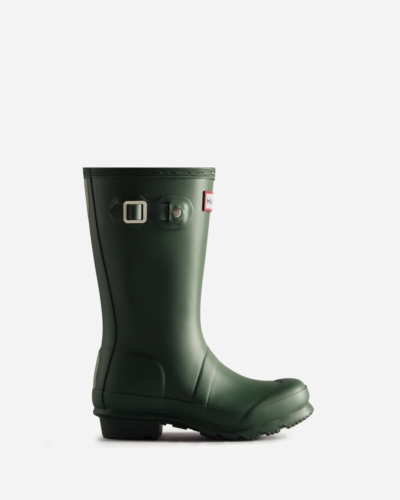 Botas Wellington Hunter Original Criança Verde Oliva | 362789942