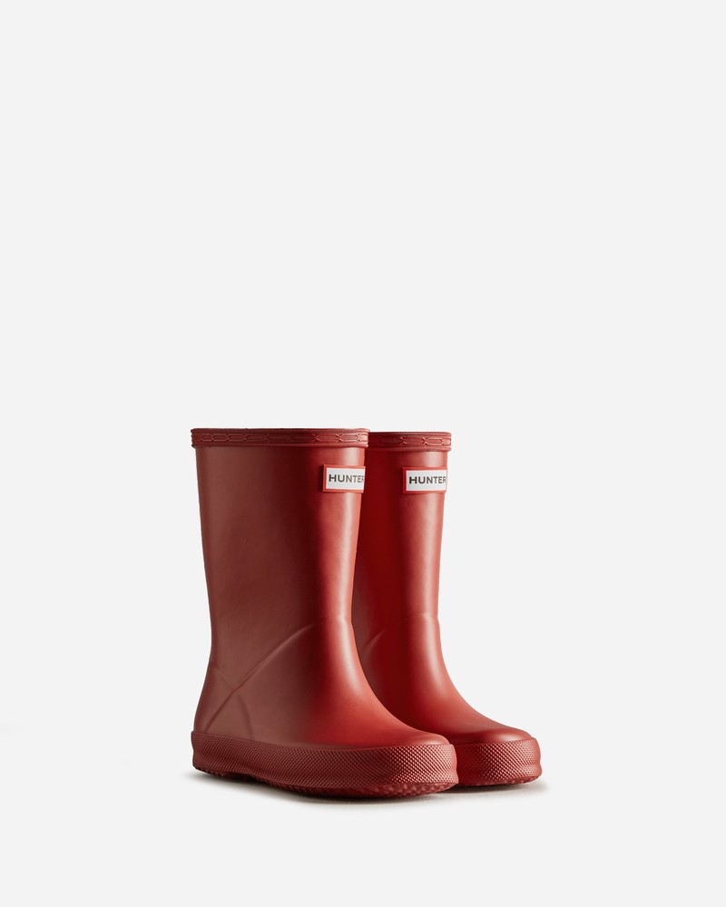 Botas Wellington Hunter Original Criança Vermelhas | 861915994