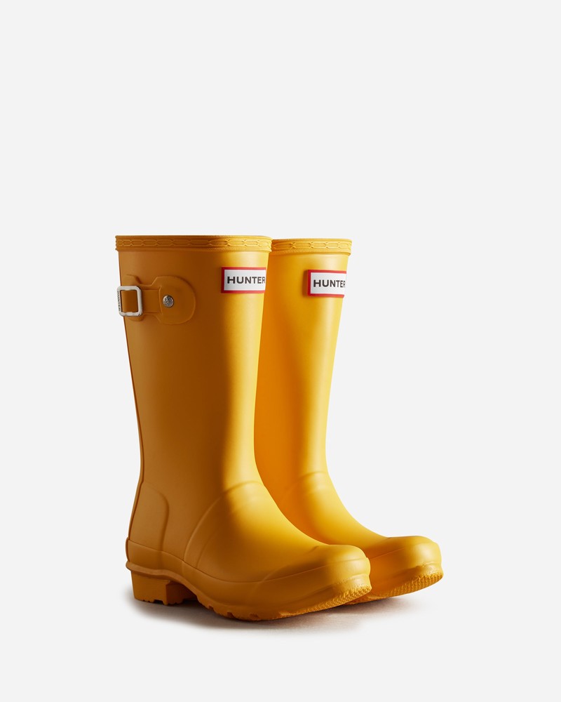 Botas Wellington Hunter Original Criança Amarelas | 211000945