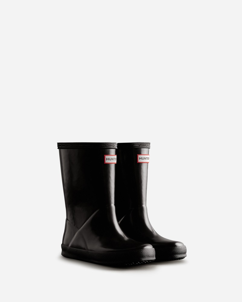 Botas Wellington Hunter Original Gloss Criança Pretas | 969491060