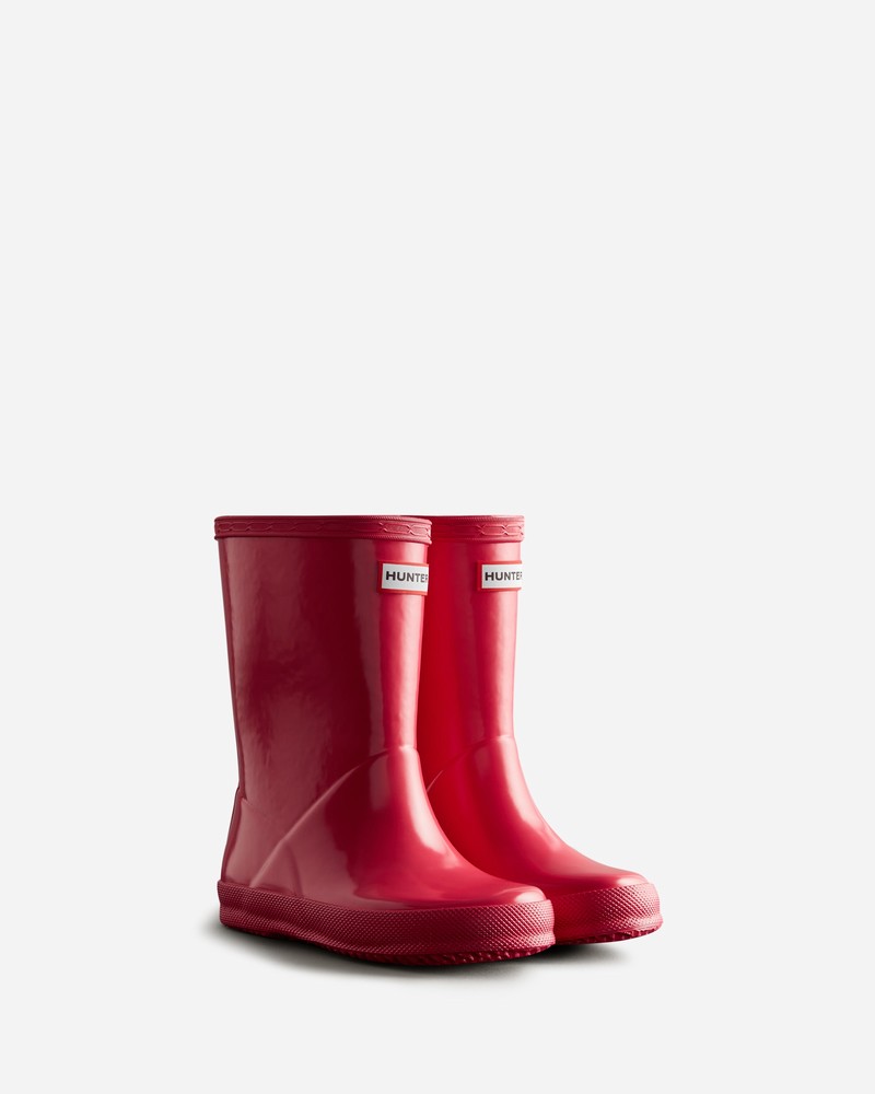 Botas Wellington Hunter Original Gloss Criança Rosa | 931468311