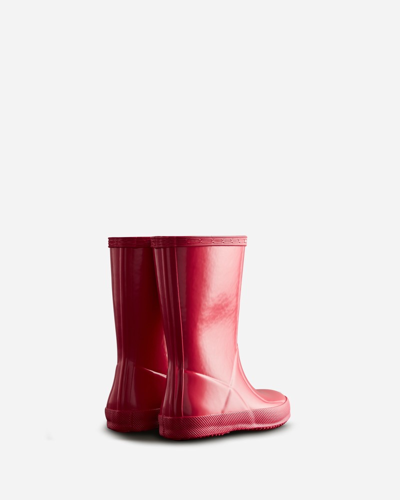 Botas Wellington Hunter Original Gloss Criança Rosa | 931468311