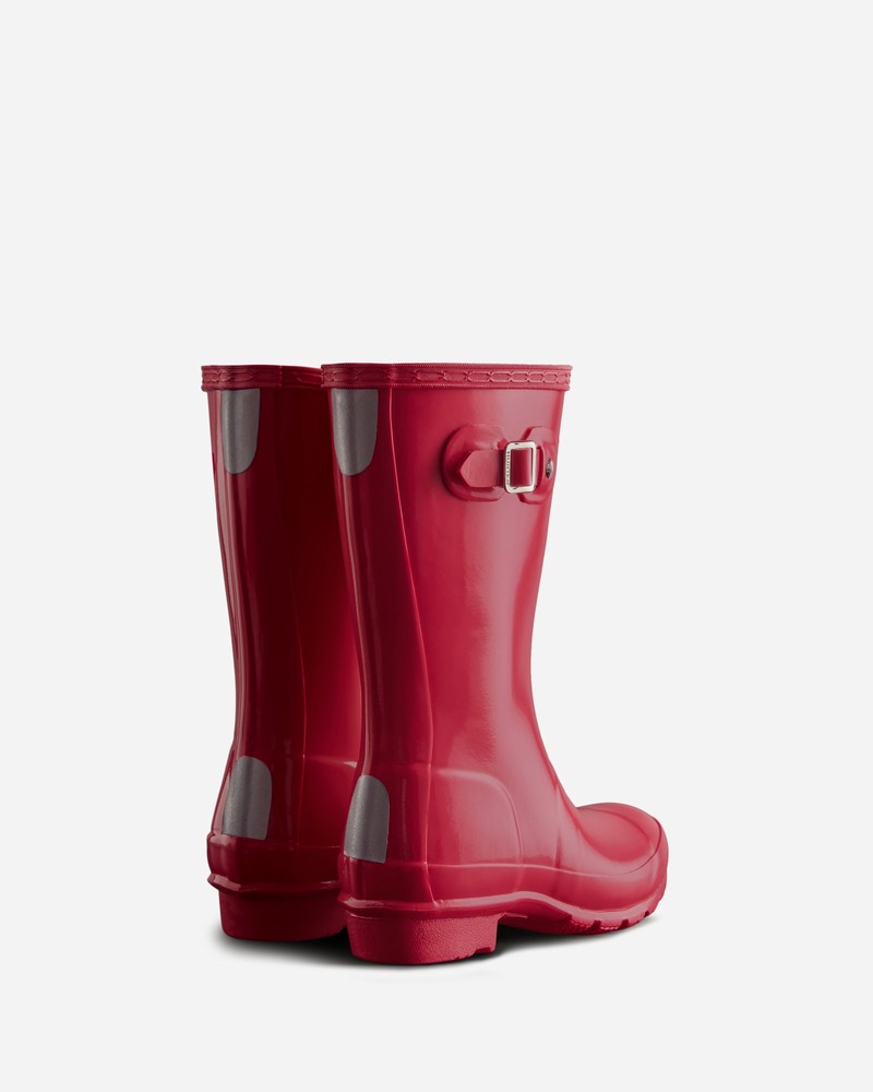 Botas Wellington Hunter Original Gloss Criança Vermelhas | 212179542
