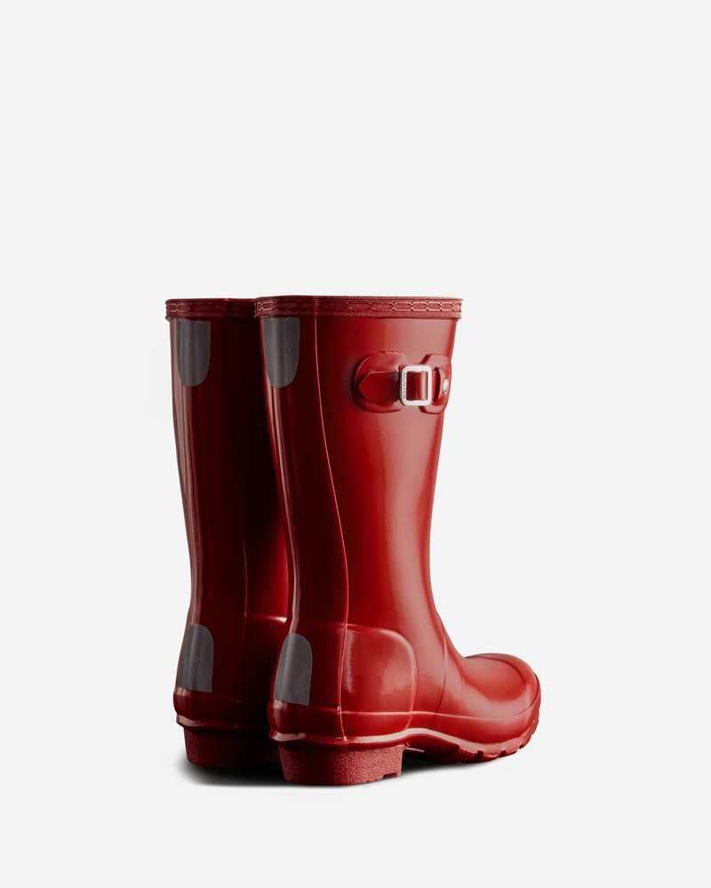 Botas Wellington Hunter Original Gloss Criança Vermelhas | 600449223