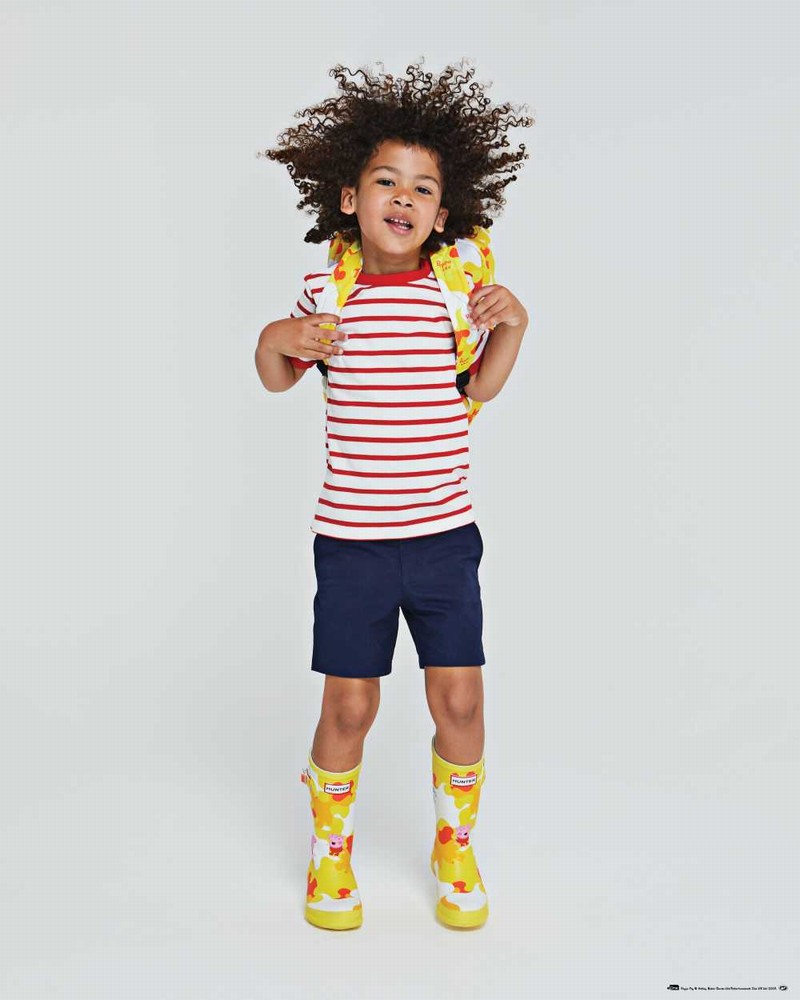 Botas Wellington Hunter Original Little Peppa Pig Criança Amarelas | 223833359