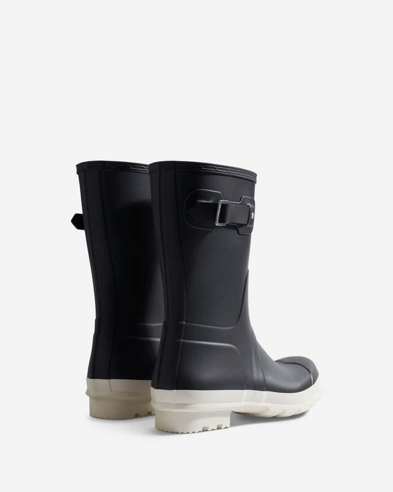 Botas Wellington Hunter Original Short Masculino Pretas | 841919562