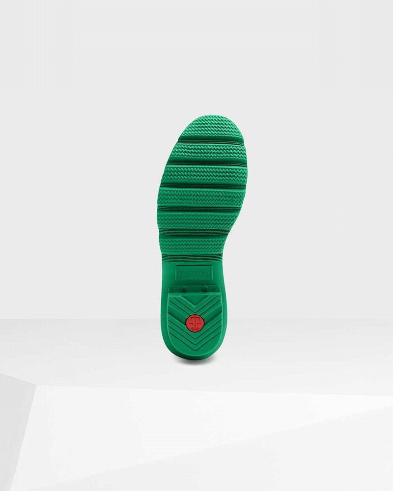 Botas Wellington Hunter Original Tall Back Adjustable Feminino Verdes | 903299022