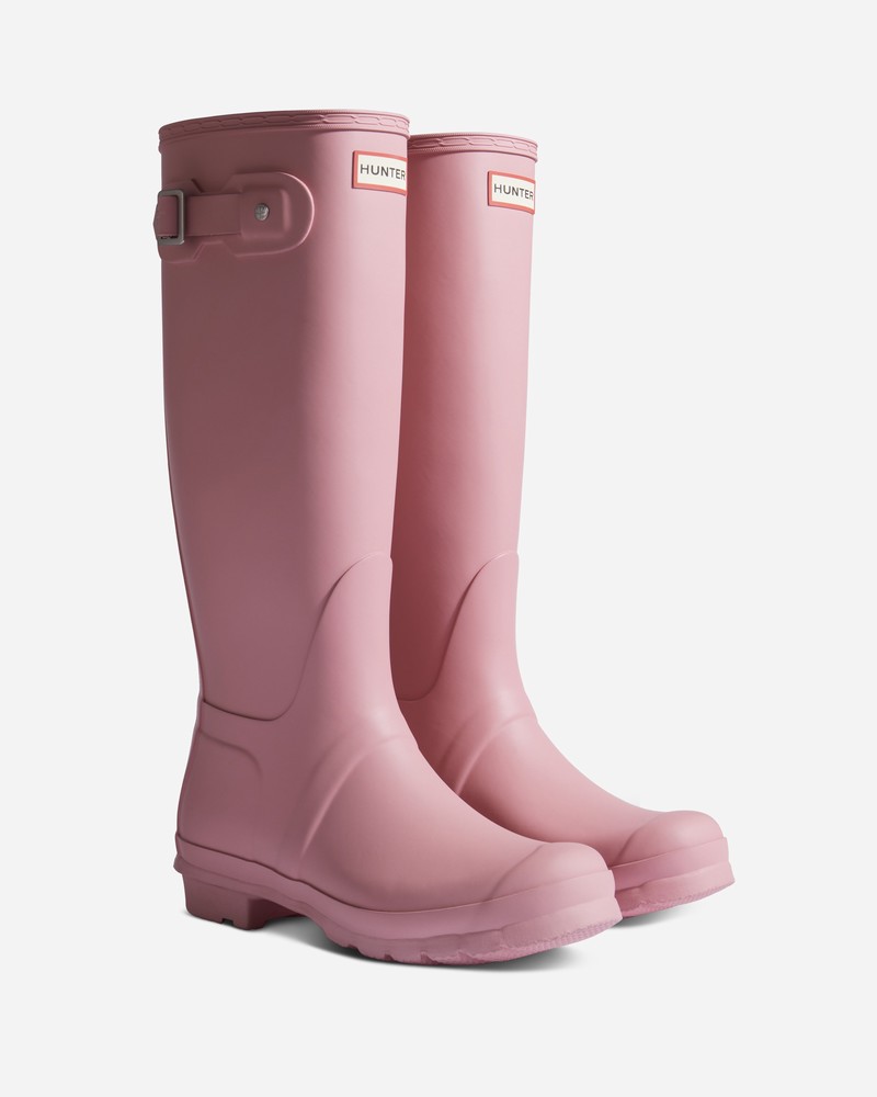 Botas Wellington Hunter Original Tall Feminino Rosa | 724053389