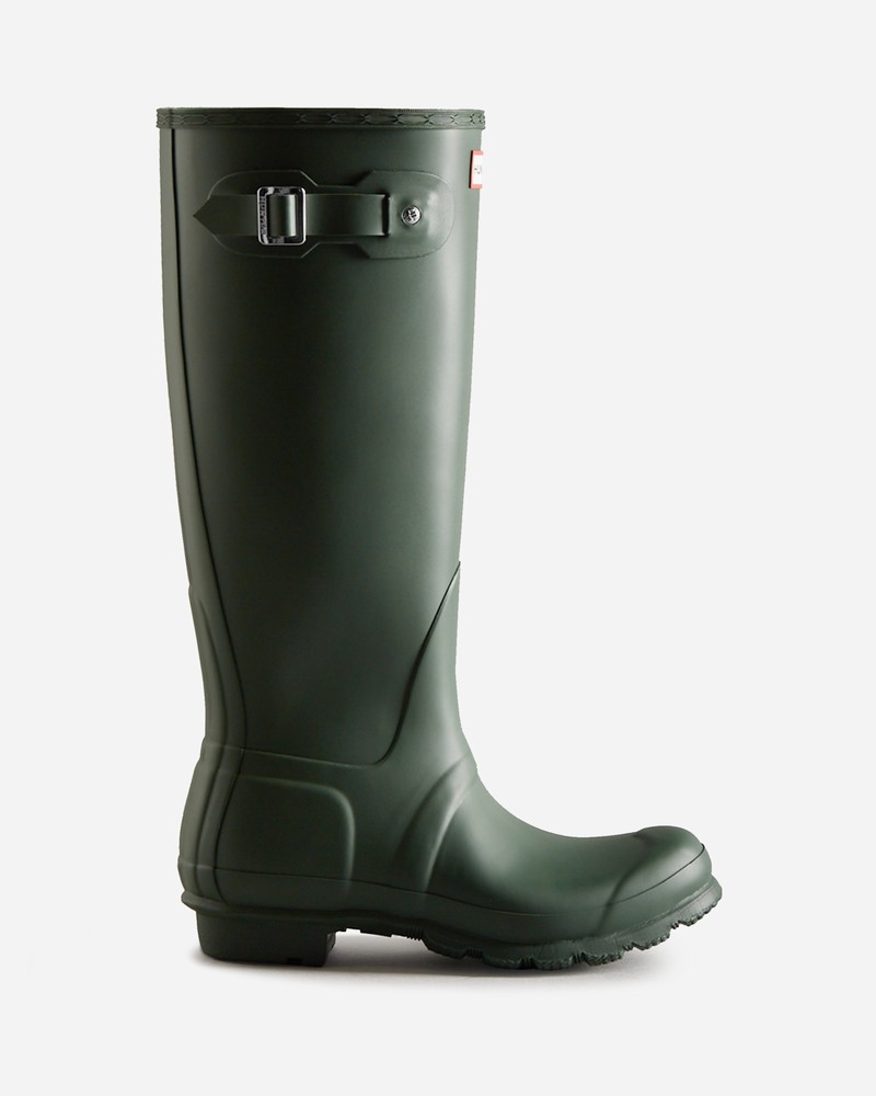 Botas Wellington Hunter Original Tall Feminino Verdes | 818511969