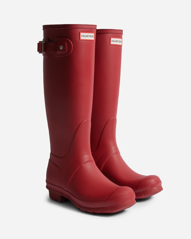 Botas Wellington Hunter Original Tall Feminino Bordeaux | 220163761
