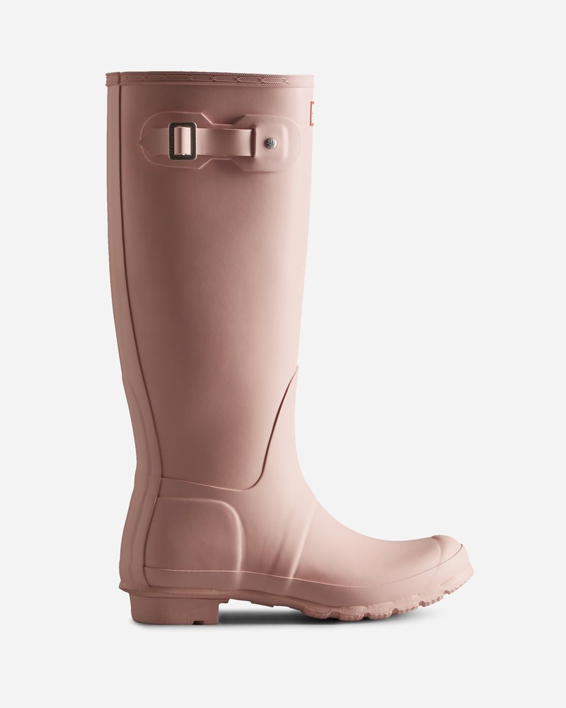 Botas Wellington Hunter Original Tall Feminino Rosa | 163696827