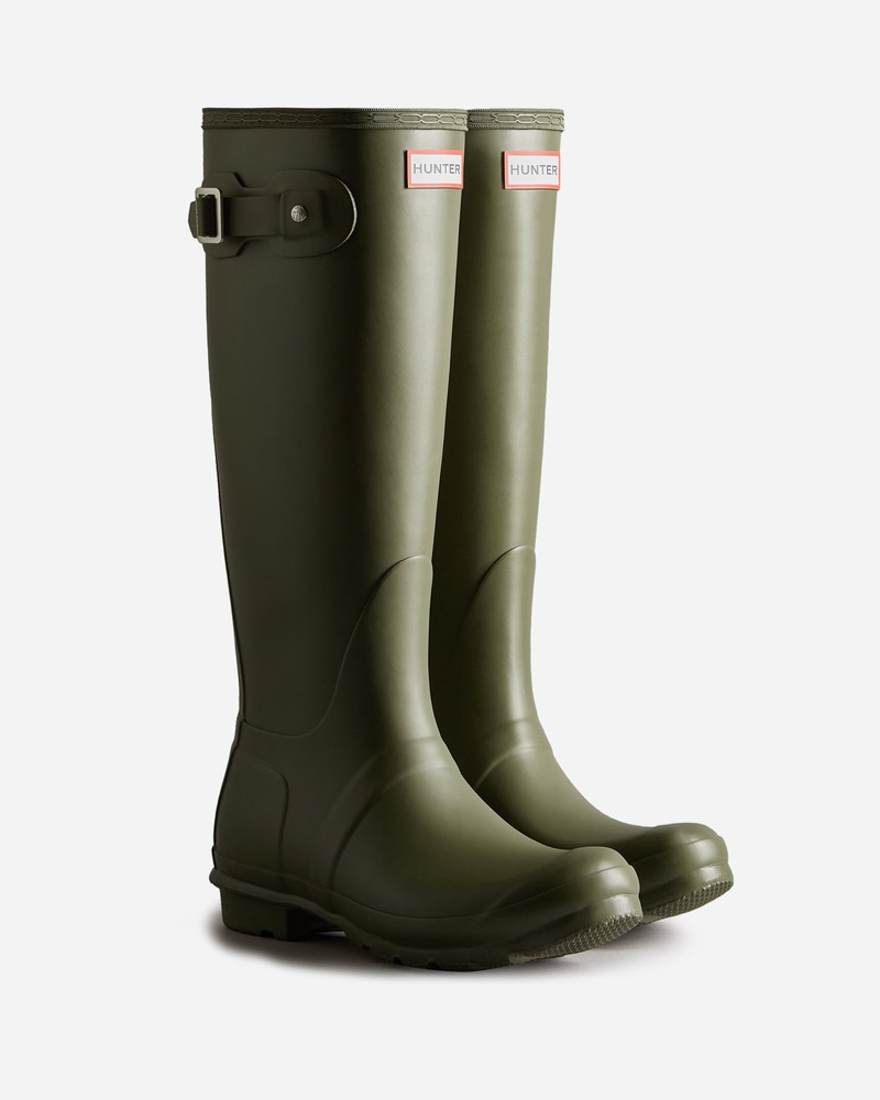 Botas Wellington Hunter Original Tall Feminino Verde Oliva | 648777840