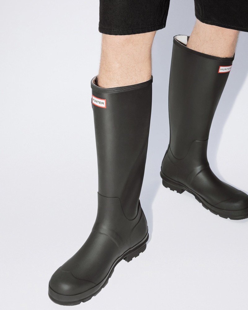 Botas Wellington Hunter Original Tall Masculino Pretas | 166748751