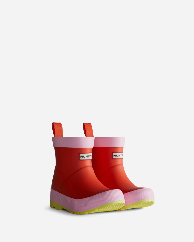 Botas Wellington Hunter Play Criança Vermelhas | 273757068