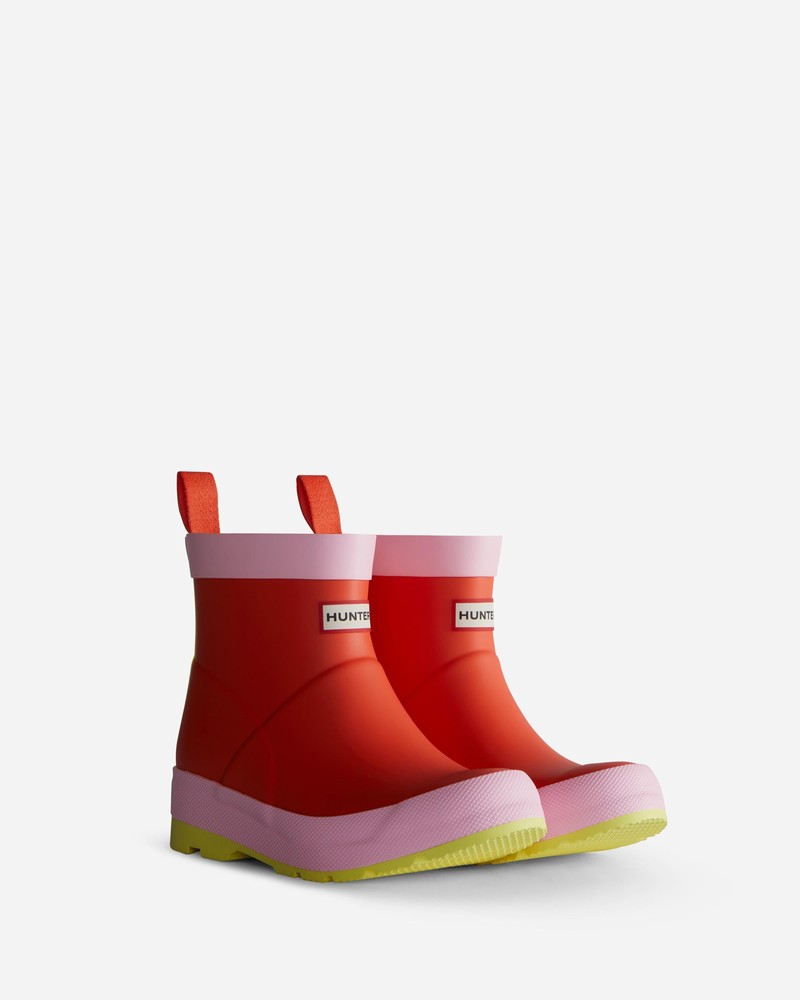 Botas Wellington Hunter Play Criança Vermelhas | 619201859