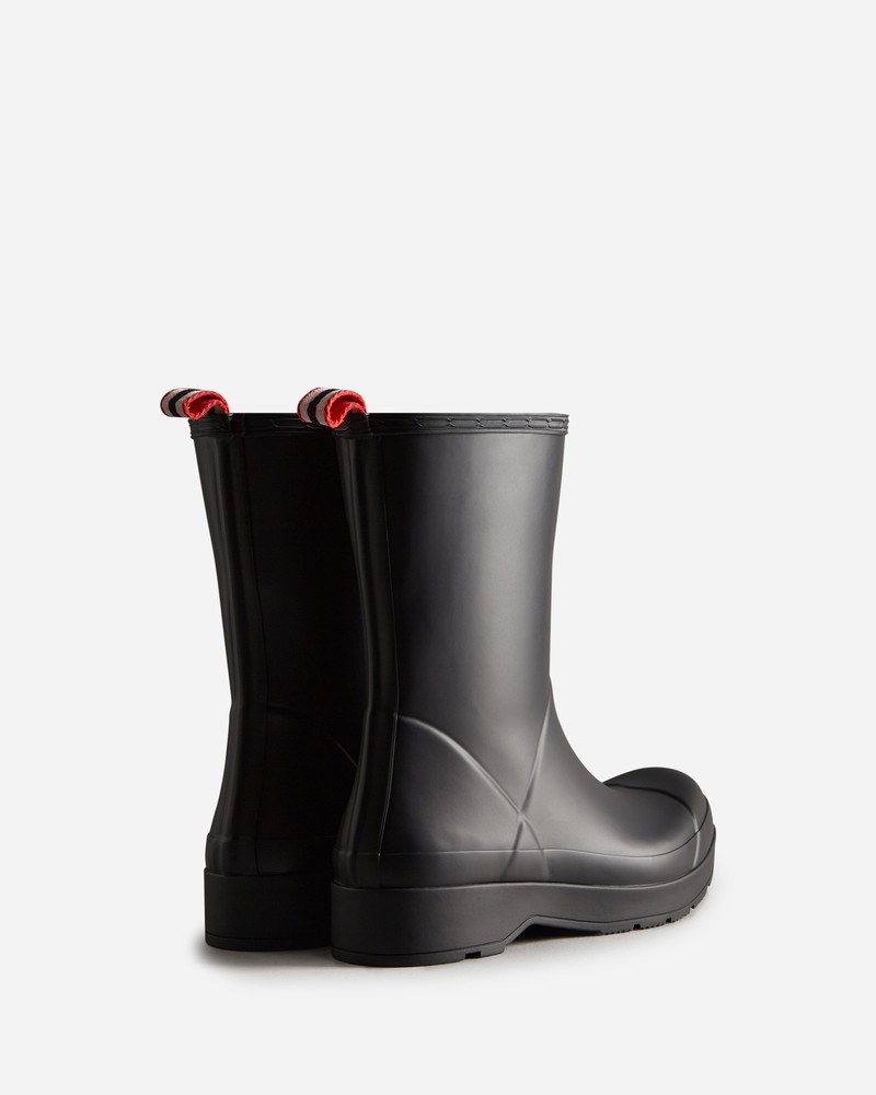 Botas Wellington Hunter Play Mid Masculino Pretas | 320452565