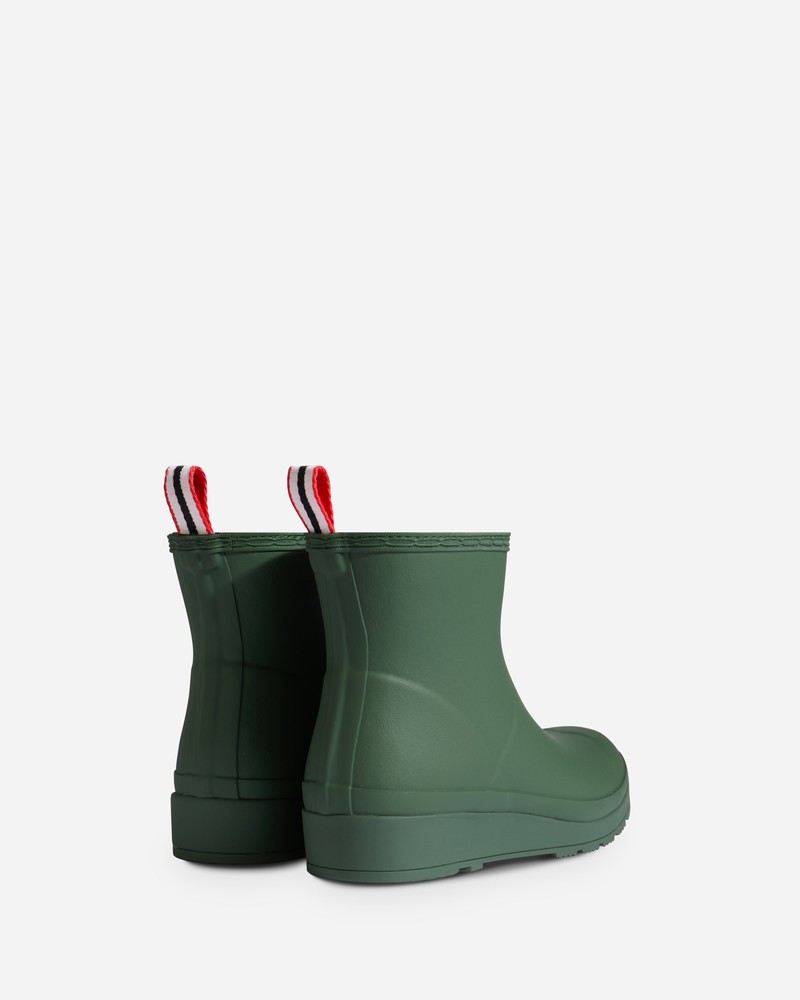 Botas Wellington Hunter Play Shearling Insulated Short Feminino Verdes | 358912629