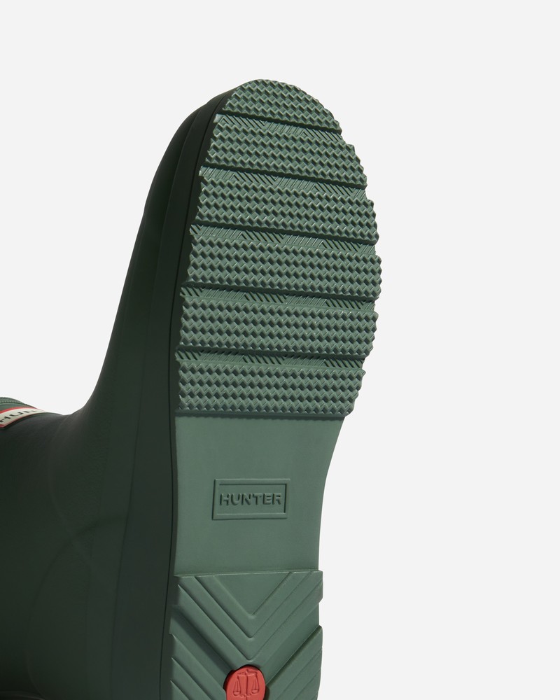 Botas Wellington Hunter Play Shearling Insulated Short Feminino Verdes | 358912629