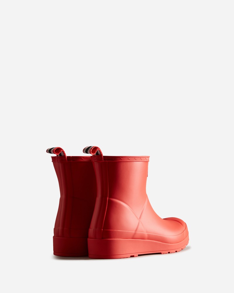 Botas Wellington Hunter Play Short Feminino Vermelhas | 782264018