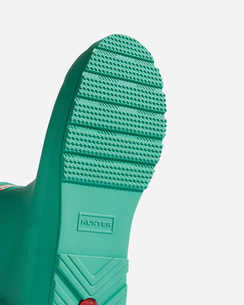 Botas Wellington Hunter Play Short Feminino Verdes | 158663820