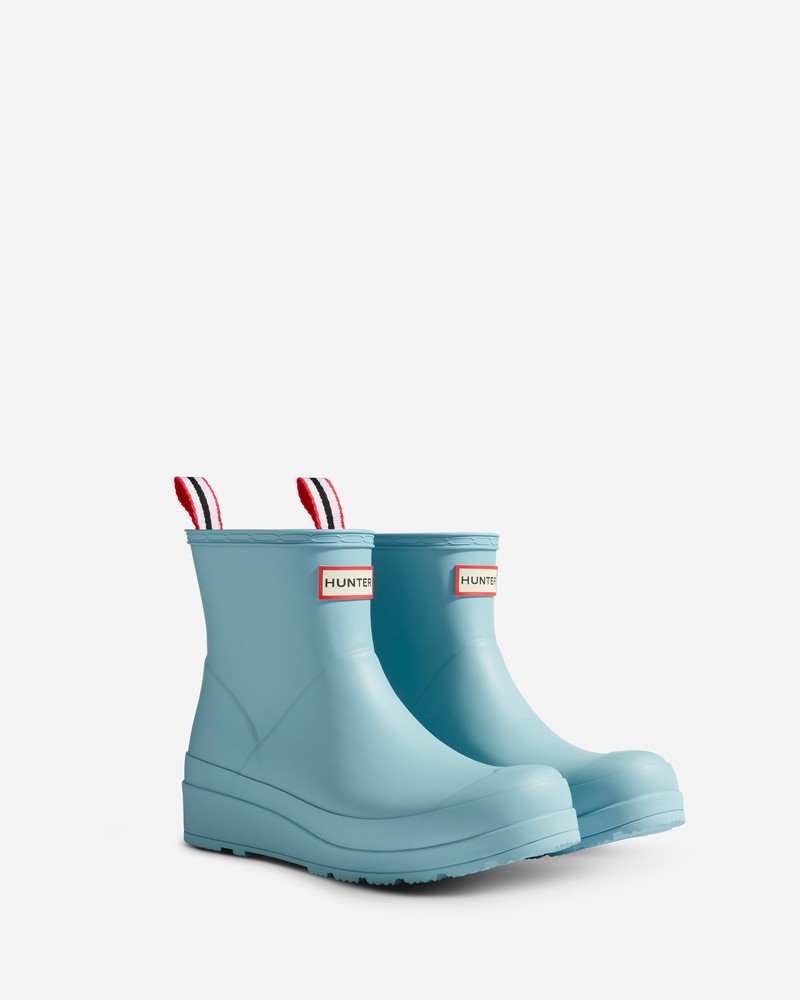 Botas Wellington Hunter Play Short Feminino Azuis | 730613988