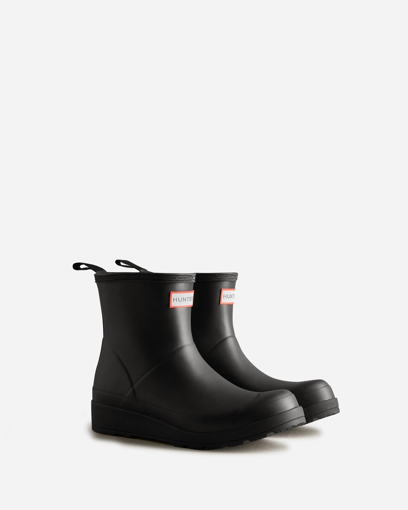 Botas Wellington Hunter Play Short HUNTER Backstrap Feminino Pretas | 581002367