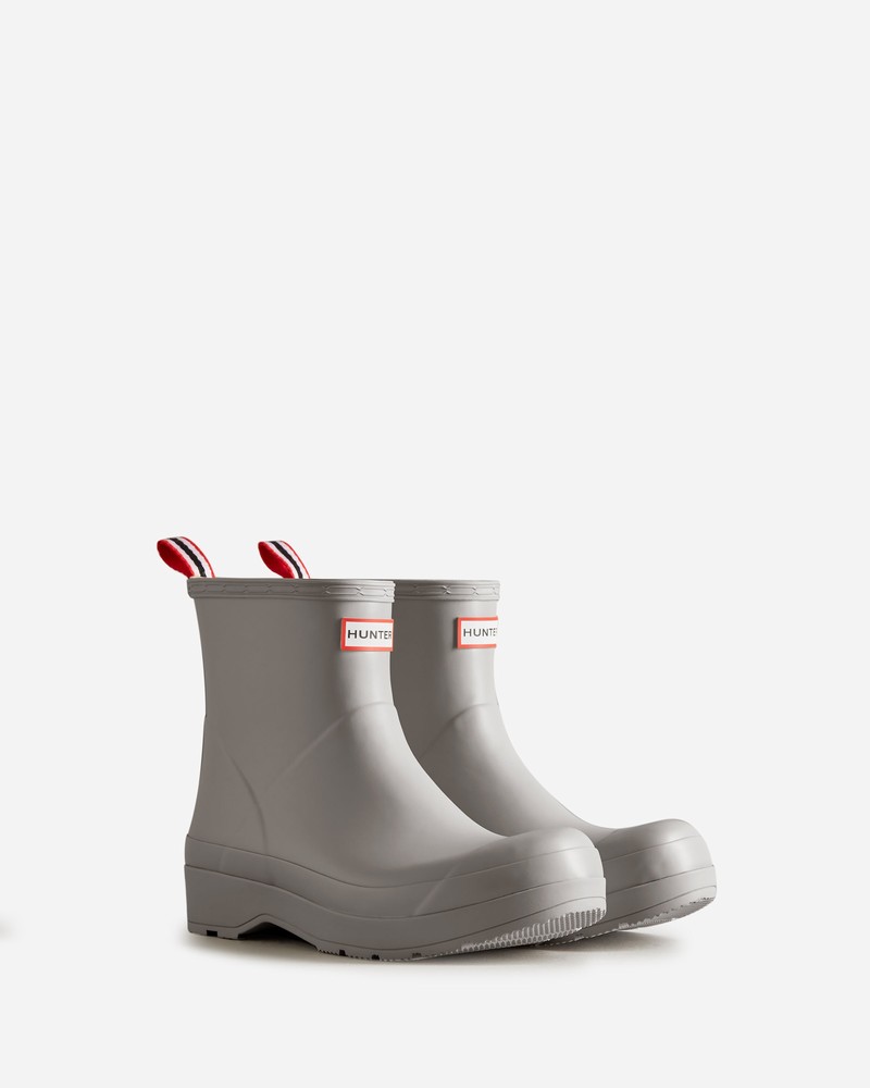 Botas Wellington Hunter Play Short Masculino Cinzentas | 125966297