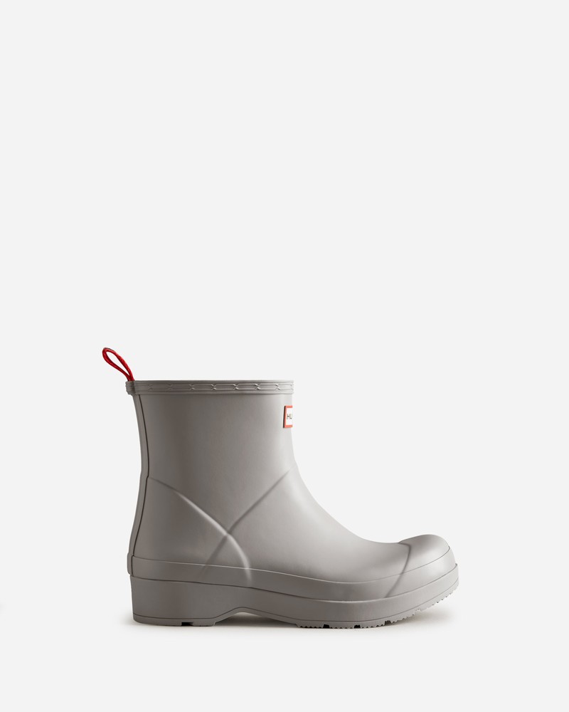 Botas Wellington Hunter Play Short Masculino Cinzentas | 125966297