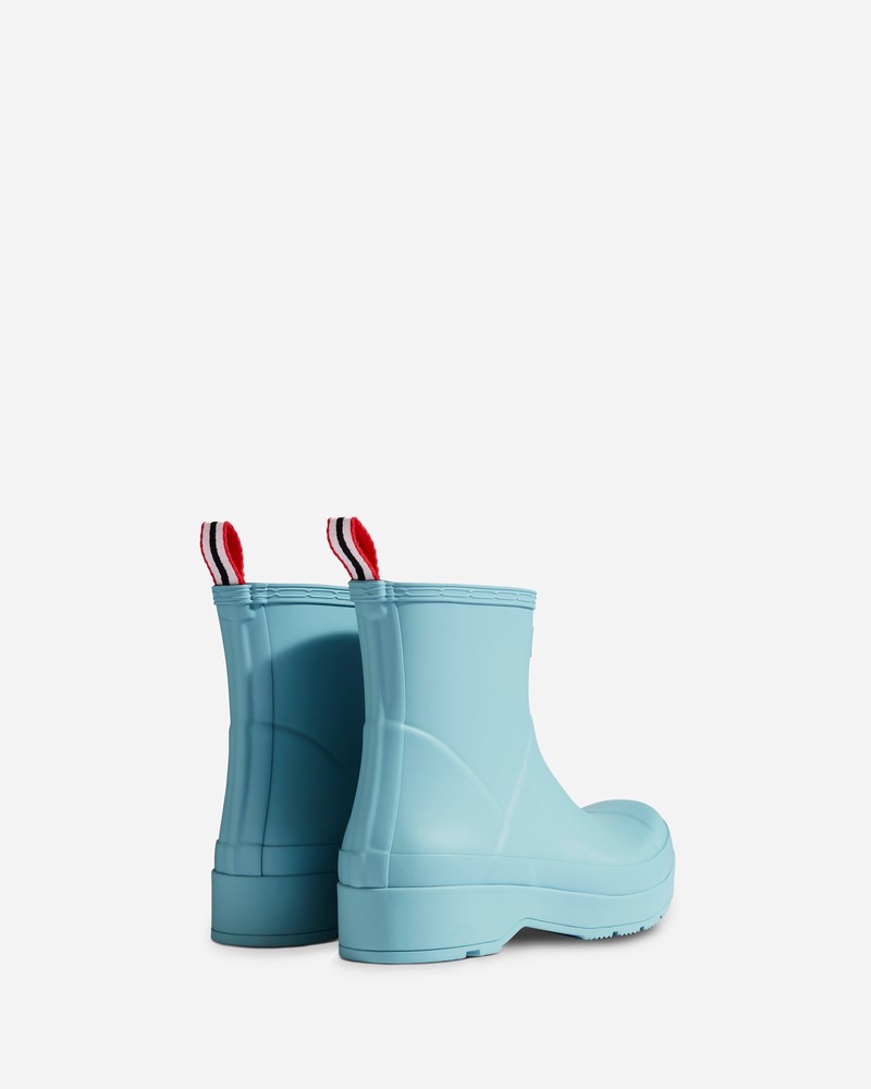 Botas Wellington Hunter Play Short Masculino Turquesa | 859589947