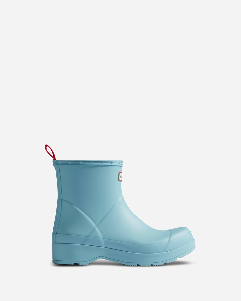 Botas Wellington Hunter Play Short Masculino Turquesa | 859589947