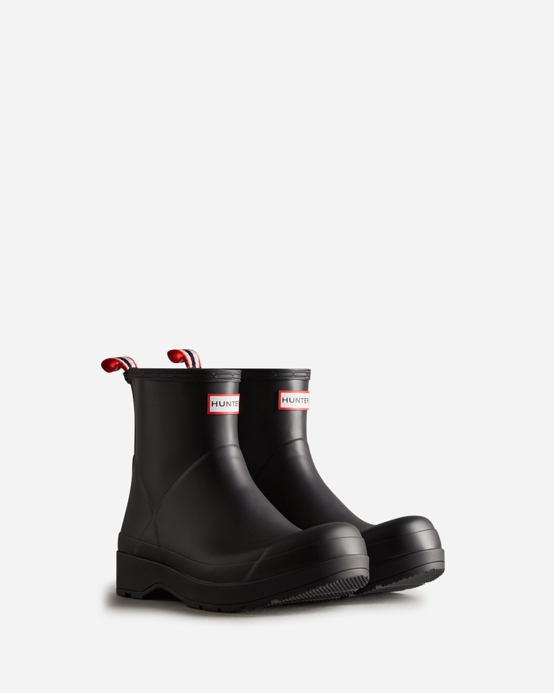 Botas Wellington Hunter Play Short Masculino Pretas | 978897854
