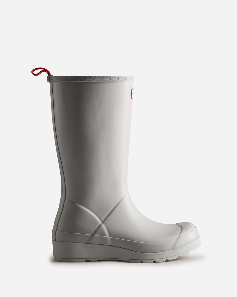 Botas Wellington Hunter Play Tall Feminino Cinzentas | 619227384