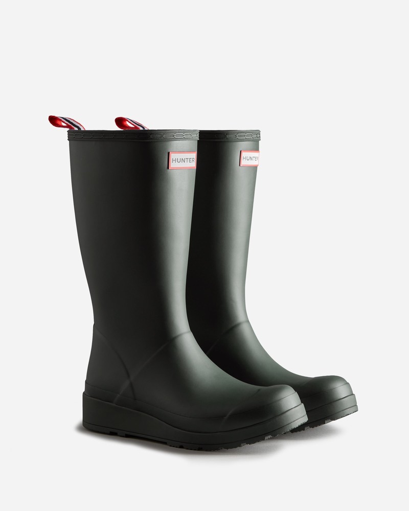Botas Wellington Hunter Play Tall Feminino Verdes | 941518071
