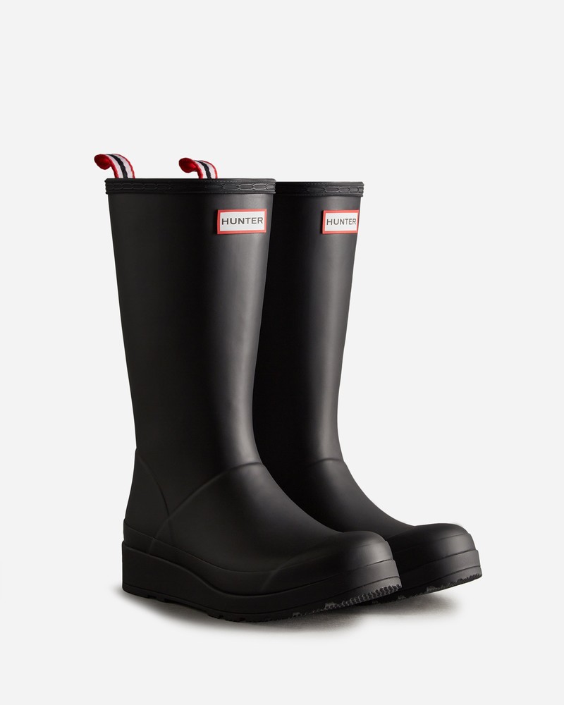 Botas Wellington Hunter Play Tall Feminino Pretas | 119050656