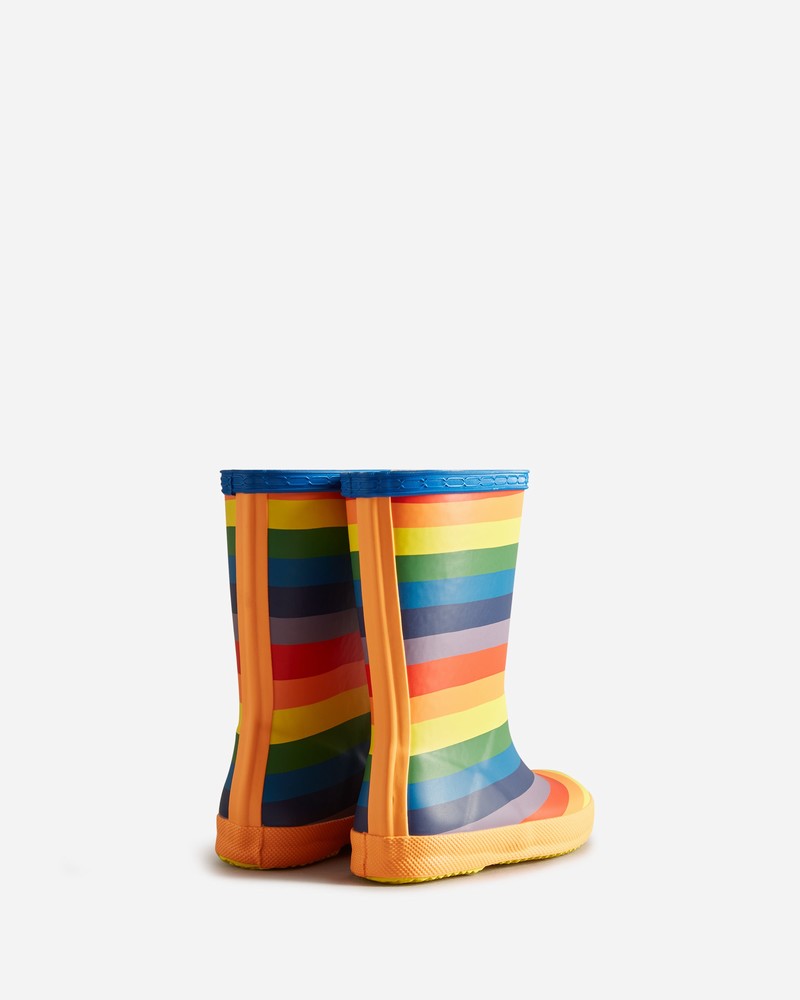 Botas Wellington Hunter Rainbow Criança Multicoloridas | 513481538