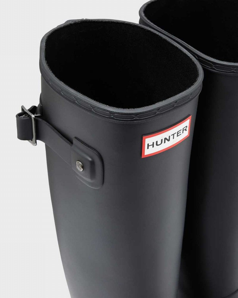 Botas Wellington Hunter Refined Slim Fit Feminino Pretas | 196036316