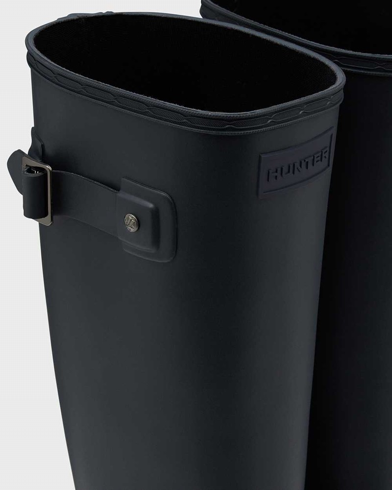 Botas Wellington Hunter Refined Slim Fit Tall Feminino Azul Marinho | 916518984
