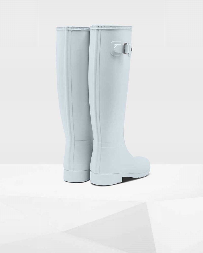 Botas Wellington Hunter Refined Slim Fit Tall Feminino Cinzentas | 398758171