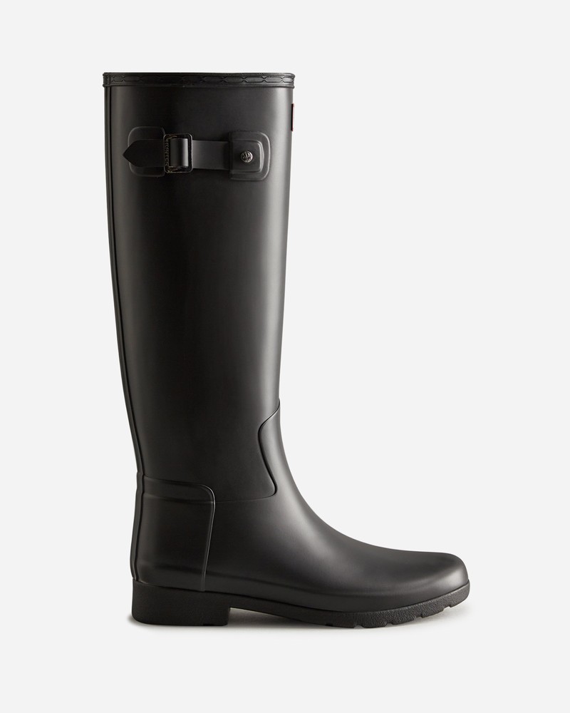 Botas Wellington Hunter Refined Slim Fit Tall Feminino Pretas | 604753330