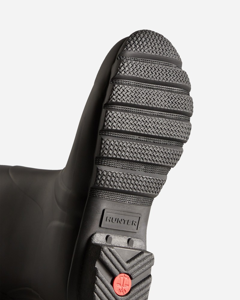 Botas Wellington Hunter Short Back Adjustable Feminino Pretas | 233171189