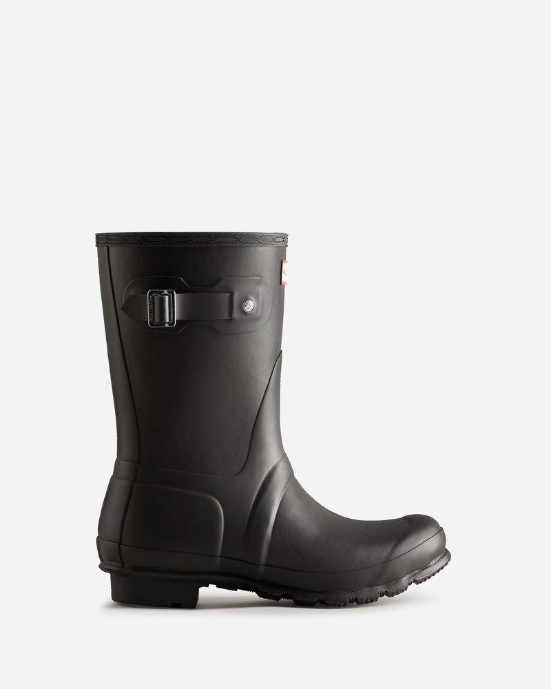 Botas Wellington Hunter Short Insulated Feminino Pretas | 73684834