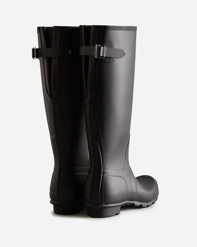 Botas Wellington Hunter Tall Back Adjustable Feminino Pretas | 916027831