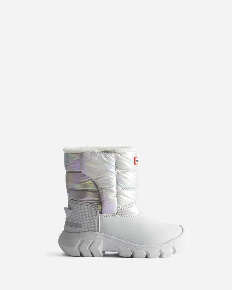 Botas de Neve Hunter Intrepid Reflective Camo Criança Branco | 436054383