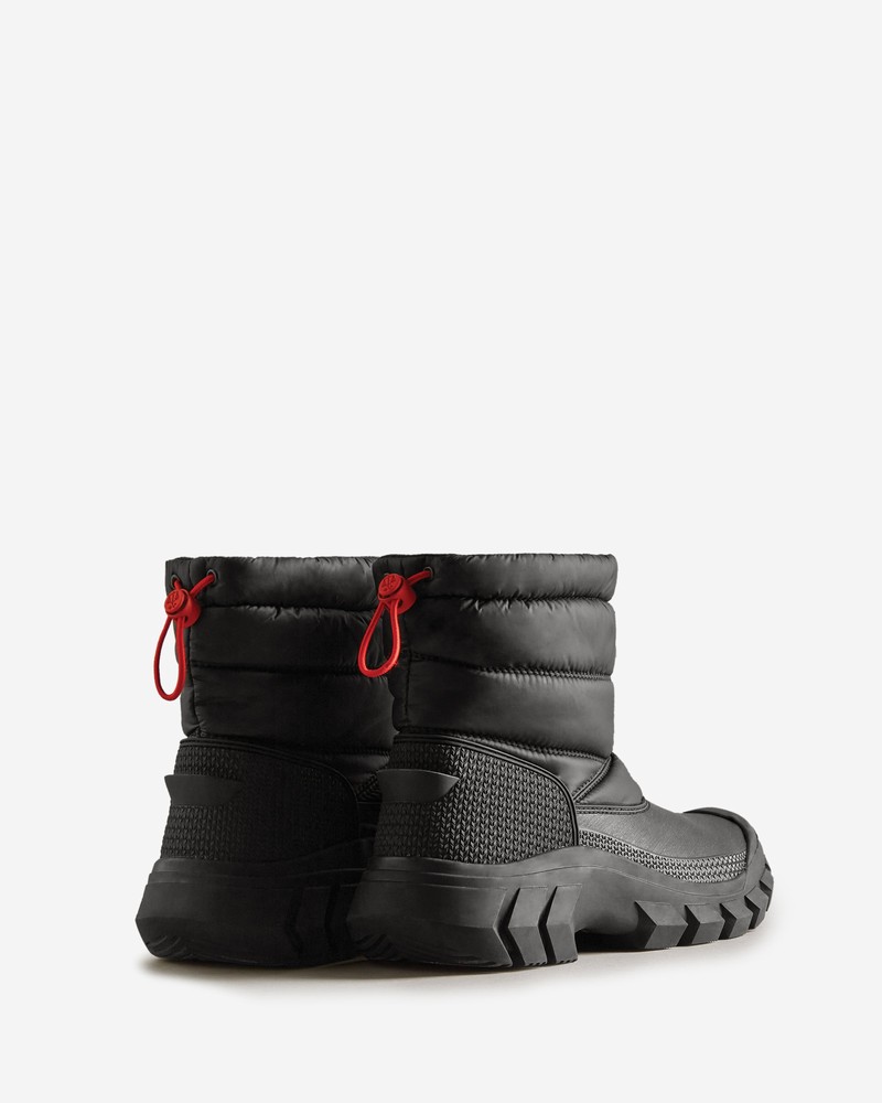Botas de Neve Hunter Intrepid Short Feminino Pretas | 233653309