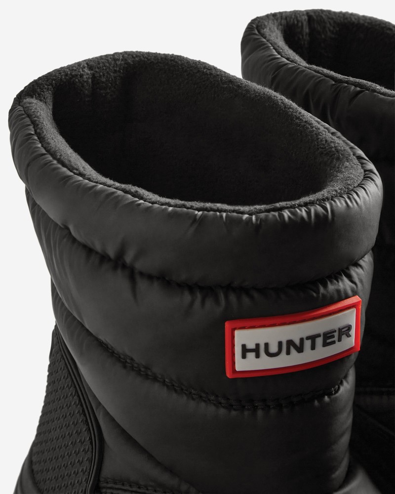 Botas de Neve Hunter Intrepid Short Feminino Pretas | 233653309