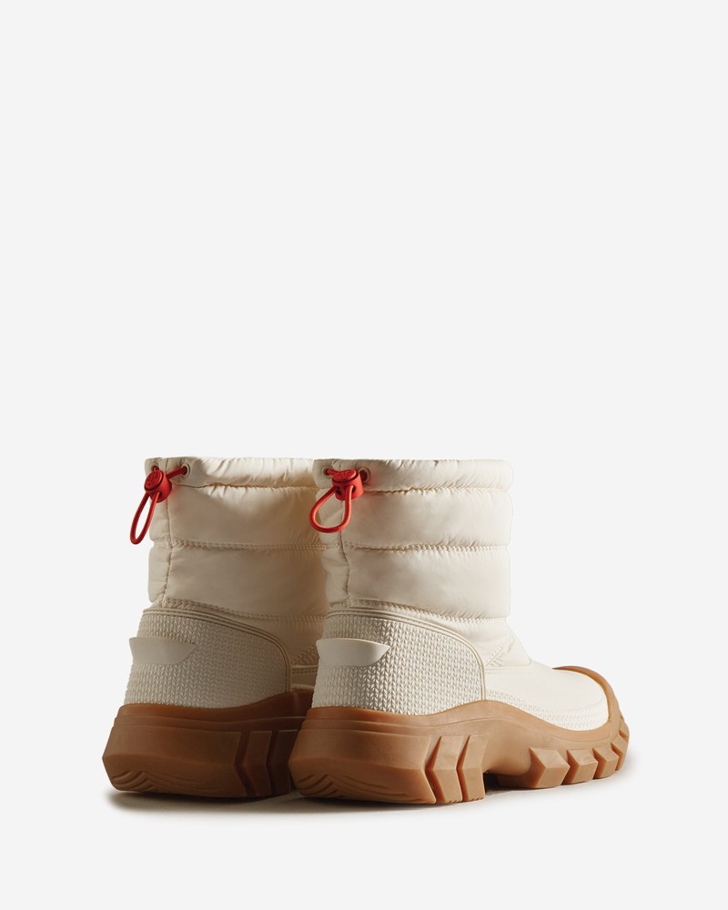 Botas de Neve Hunter Intrepid Short Feminino Branco | 496530600