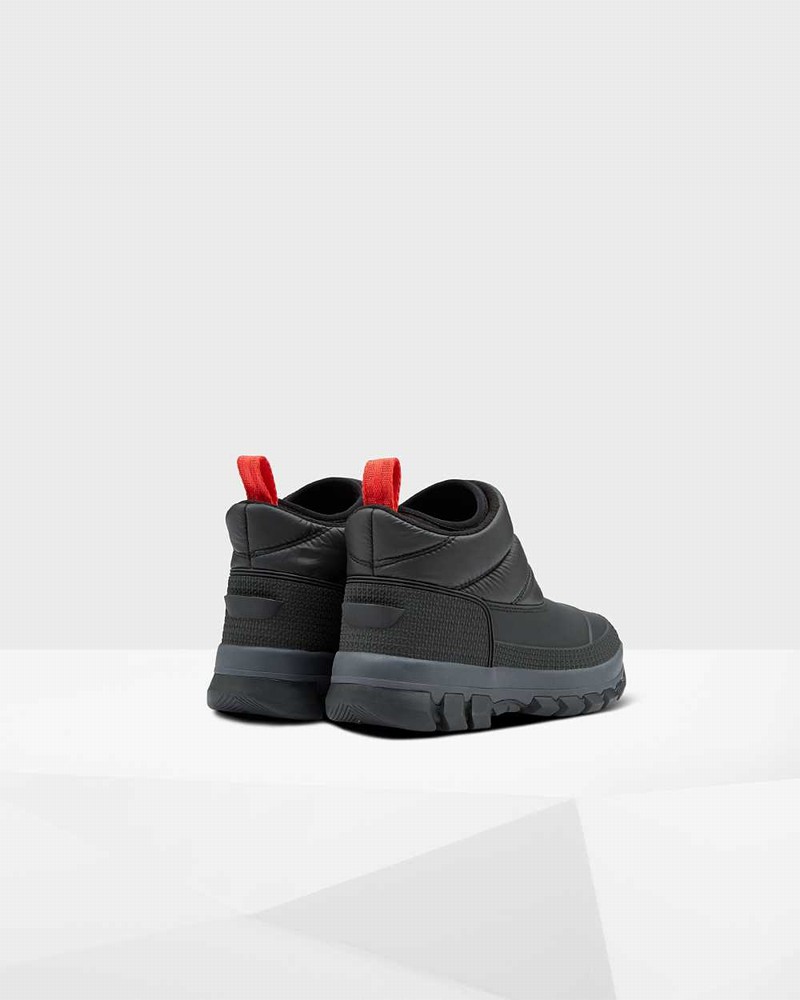 Botas de Neve Hunter Original Insulated Ankle Feminino Pretas | 622728543