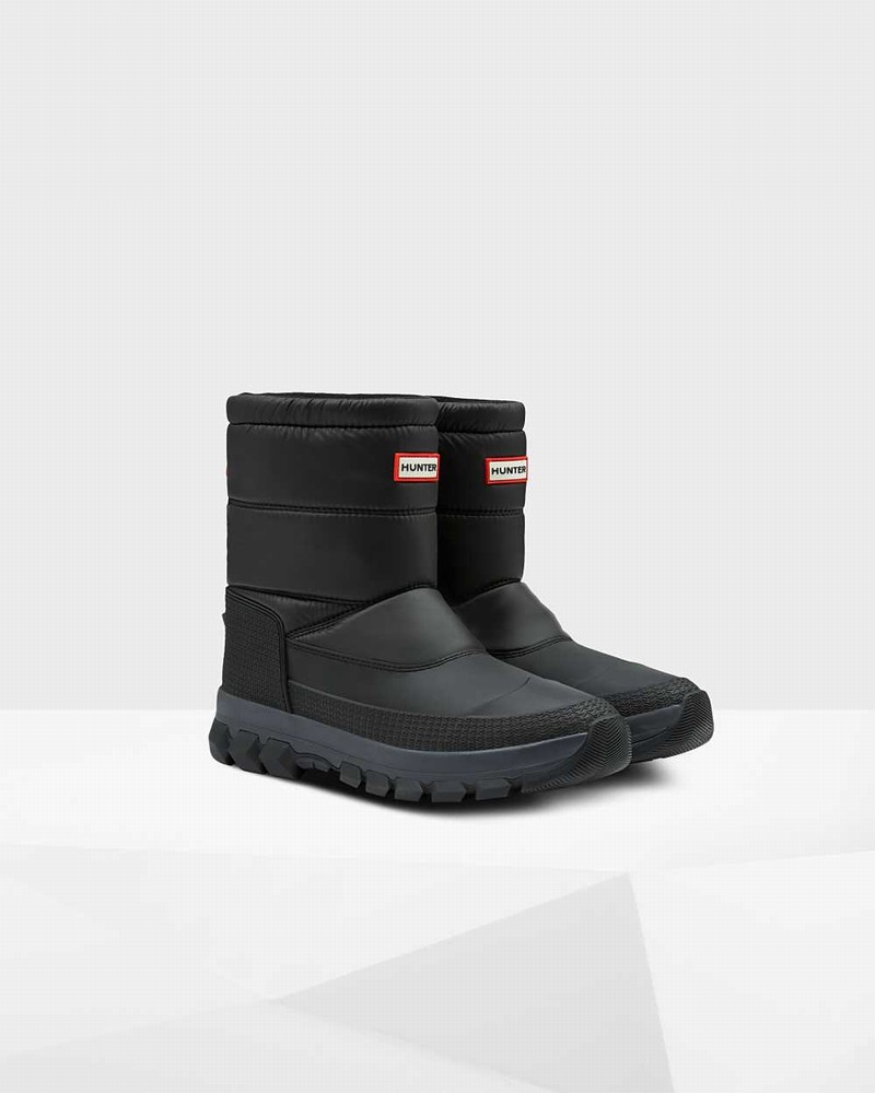 Botas de Neve Hunter Original Insulated Short Masculino Pretas | 336488290