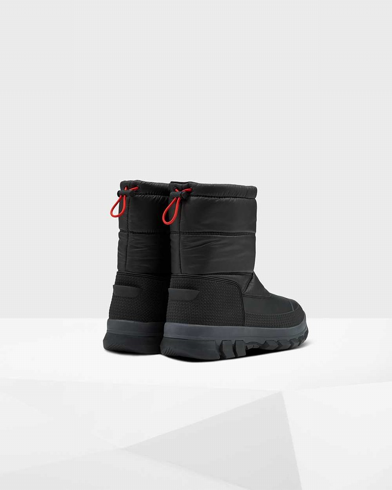 Botas de Neve Hunter Original Insulated Short Masculino Pretas | 336488290